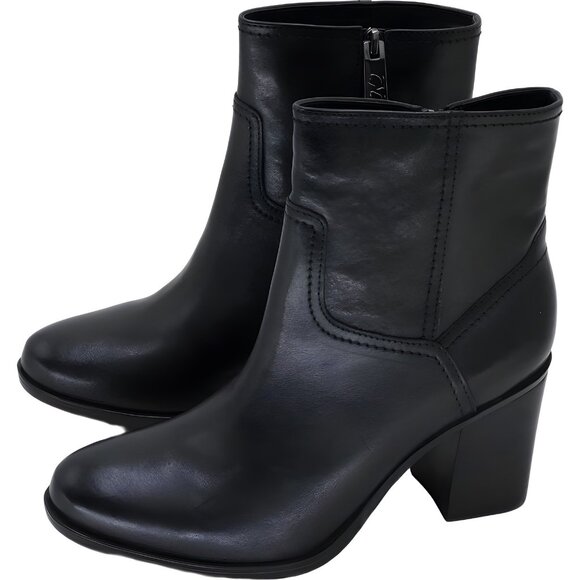 Naturalizer Kalina Block Heel Bootie Black - Women's US 9M - Picture 2 of 6